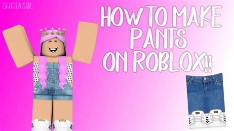 How to make pants roblox - The Pants object displays a Pants texture from the Roblox website on a Humanoid rig. Pants cover the torso and legs, and will be covered by a Shirt on the torso. To be visible, a Pants must be a sibling of a Humanoid and have its PantsTemplate property set to an appropriate texture (such as rbxassetid://86896501 , pictured to the right).